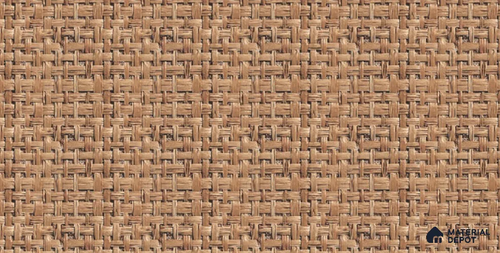 Brown Fabric Look LM 03747 8 ft x 4 ft Texture Finish Decorative Laminate - 1 mm | Suitable for TV Unit, Wardrobe, Kitchen Cabinets