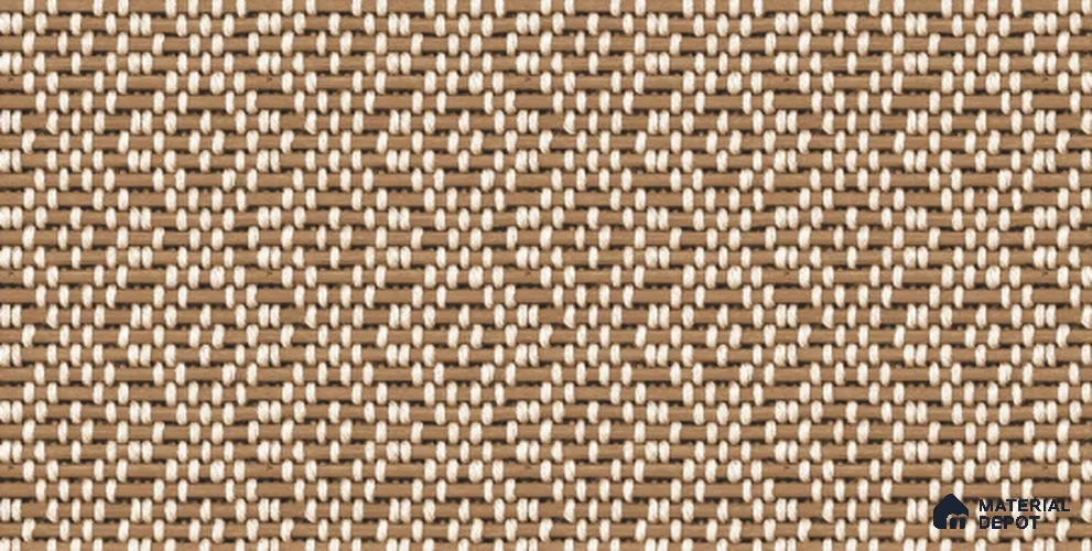 Brown Fabric Look LM 03755 8 ft x 4 ft Texture Finish Decorative Laminate - 1 mm | Suitable for TV Unit, Wardrobe, Kitchen Cabinets