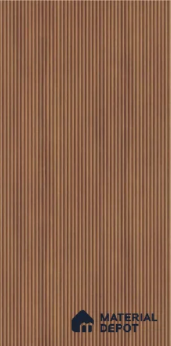 Wooden Fluted LM 20190 8 ft x 4 ft Texture Finish Decorative Laminate - 1 mm | Suitable for TV Unit,Wardrobe, Kitchen Cabinets