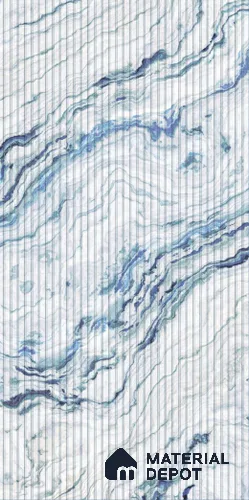 Marble Fluted LM 20198 8 ft x 4 ft Super Matte Finish Decorative Laminate - 1 mm | Suitable for TV Unit,Wardrobe, Kitchen Cabinets