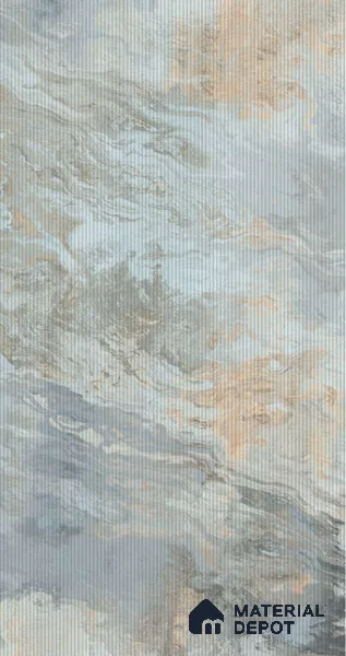 Marble Fluted LM 20200 8 ft x 4 ft Super Matte Finish Decorative Laminate - 1 mm | Suitable for TV Unit,Wardrobe, Kitchen Cabinets