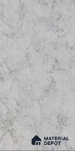 Marble Fluted LM 20211 8 ft x 4 ft Super Matte Finish Decorative Laminate - 1 mm | Suitable for TV Unit,Wardrobe, Kitchen Cabinets