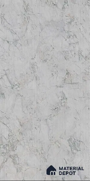 Marble Fluted LM 20211 8 ft x 4 ft Super Matte Finish Decorative Laminate - 1 mm | Suitable for TV Unit,Wardrobe, Kitchen Cabinets