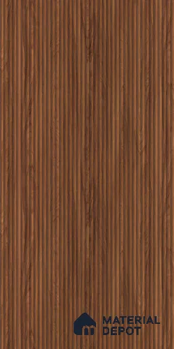 Wooden Fluted LM 20204 8 ft x 4 ft Texture Finish Decorative Laminate - 1 mm | Suitable for TV Unit,Wardrobe, Kitchen Cabinets
