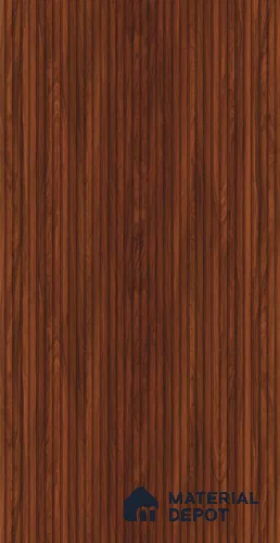 Wooden Fluted LM 20212 8 ft x 4 ft Texture Finish Decorative Laminate - 1 mm | Suitable for TV Unit,Wardrobe, Kitchen Cabinets
