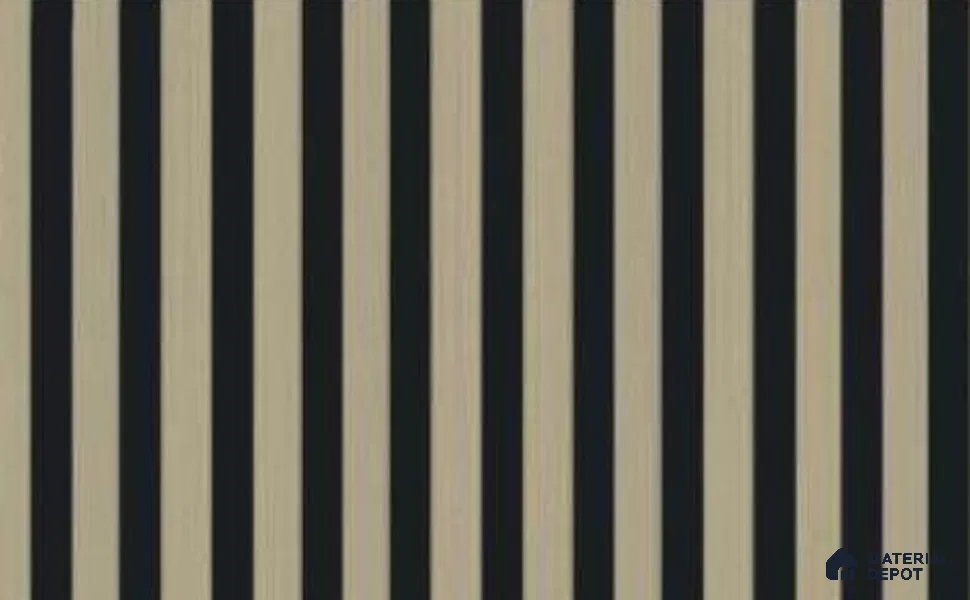 Gold 10 ft x 0.68 ft (3060x208 mm) DB Curve Design Interior & Exterior Wall & Ceiling Panel - 10 mm | Suitable for Balcony, Facade & Open Area | Width is Subjected to 5% Variation