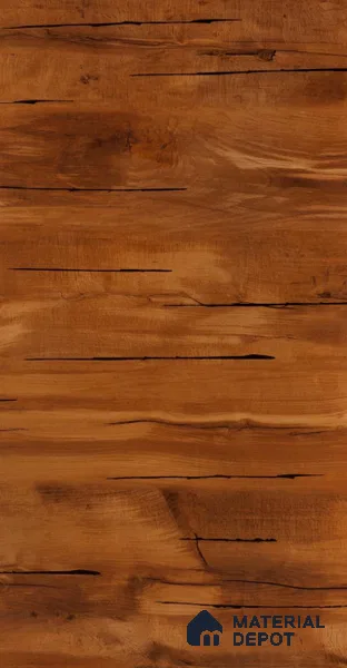 Wooden Look LM 05321 Laser Wood Blank 8 ft x 4 ft Texture Finish Decorative Laminate - 0.8 mm | Suitable for TV Unit, Wardrobe, Kitchen Cabinets
