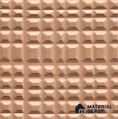 Bronze Patterned look LM 25185  8 ft x 4 ft Texture Finish Decorative Laminate - 1 mm | Suitable for Bedroom, TV Unit, Wardrobe, Cabinet