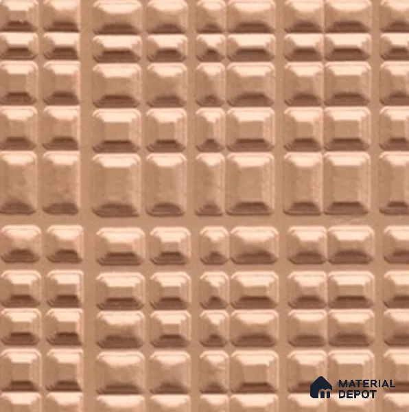 Bronze Patterned look LM 25185 8 ft x 4 ft Texture Finish Decorative Laminate - 1 mm | Suitable for Bedroom, TV Unit, Wardrobe, Cabinet