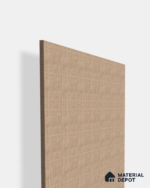 Brown Digital Look LM 01187 8 ft x 4 ft Texture Finish Decorative Laminate - 1 mm | Suitable for TV Unit, Wardrobe, Kitchen Cabinets