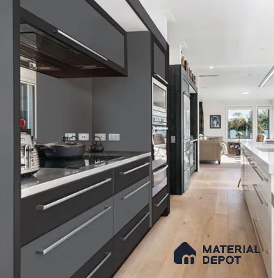 131 TM Slate Grey 8 ft x 4 ft Talcum Matt Finish Decorative Laminate - 0.8 mm