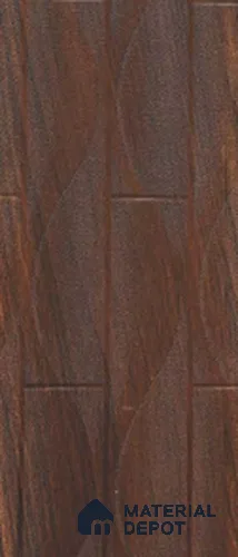 A close-up of a Brown 9039 MB Brown Rolex with a Texture finish Decorative Laminate available at Material Depot in Bangalore