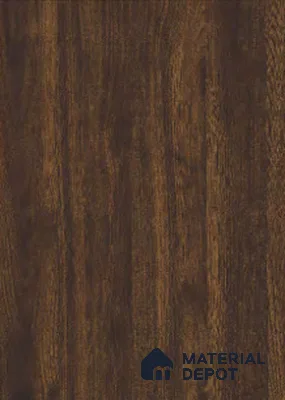 9161 ER Dark Pacific Walnut 8 ft x 4 ft Etched Rain Finish Decorative Laminate - 0.8 mm