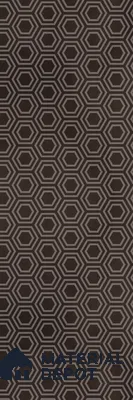 Subway Wall Tile TL 06427 AA Eterna Cocoa Classic Sepia 12 x 4 inch Ceramic Glossy Finish - 8 mm | 24 Random Design | Suitable for Accent / Feature Walls, Bathroom, Kitchen Wall & Backsplashes (Sample)