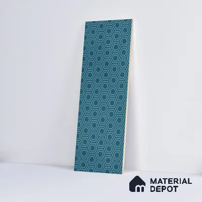 Subway Wall Tile TL 06427 AB Eterna Seafoam Teal 12 x 4 inch Ceramic Glossy Finish - 8 mm | 24 Random Design | Suitable for Accent / Feature Walls, Bathroom, Kitchen Wall & Backsplashes (Sample)