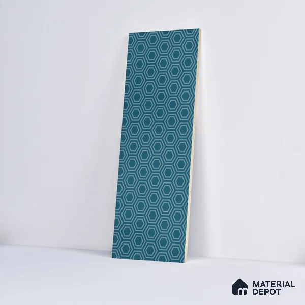 Subway Wall Tile TL 06427 AB Eterna Seafoam Teal 12 x 4 inch Ceramic Glossy Finish - 8 mm | 24 Random Design | Suitable for Accent / Feature Walls, Bathroom, Kitchen Wall & Backsplashes (Sample)