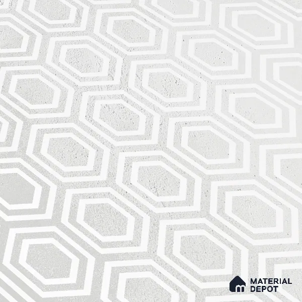 Subway Wall Tile TL 06427 AJ Eterna Frost Glacier 12 x 4 inch Ceramic Glossy Finish - 8 mm | 24 Random Design | Suitable for Accent / Feature Walls, Bathroom, Kitchen Wall & Backsplashes (Sample)