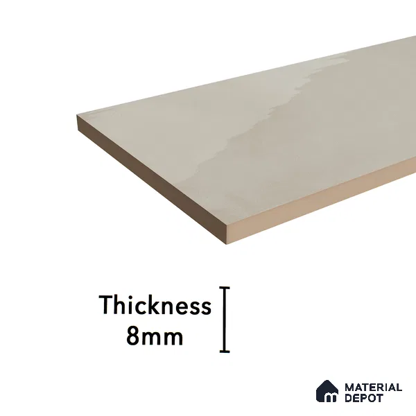 Subway Wall Tile TL 06427 Eterna Almond 12 x 4 inch Ceramic Glossy Finish - 8 mm  | Suitable for Accent / Feature Walls, Bathroom, Kitchen Wall & Backsplashes (Sample)