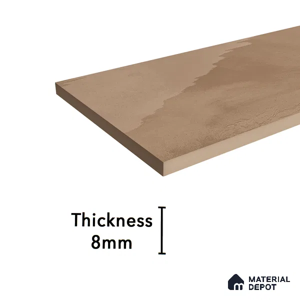 Subway Wall Tile TL 06427 C Eterna Mocha 12 x 4 inch Ceramic Glossy Finish - 8 mm  | Suitable for Accent / Feature Walls, Bathroom, Kitchen Wall & Backsplashes (Sample)