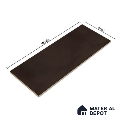 Subway Wall Tile TL 06427 E Eterna Cocoa Bliss 12 x 4 inch Ceramic Glossy Finish - 8 mm  | Suitable for Accent / Feature Walls, Bathroom, Kitchen Wall & Backsplashes (Sample)