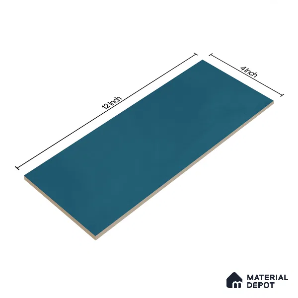 Subway Wall Tile TL 06427 G Eterna Seafoam 12 x 4 inch Ceramic Glossy Finish - 8 mm  | Suitable for Accent / Feature Walls, Bathroom, Kitchen Wall & Backsplashes (Sample)