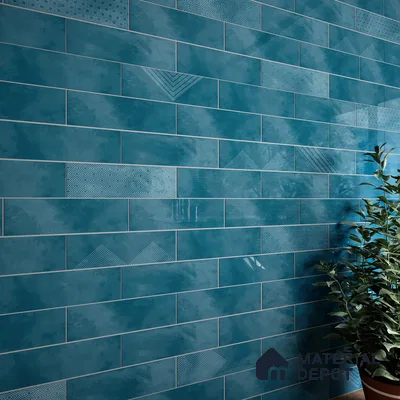 Subway Wall Tile TL 06427 G Eterna Seafoam 12 x 4 inch Ceramic Glossy Finish - 8 mm  | Suitable for Accent / Feature Walls, Bathroom, Kitchen Wall & Backsplashes (Sample)