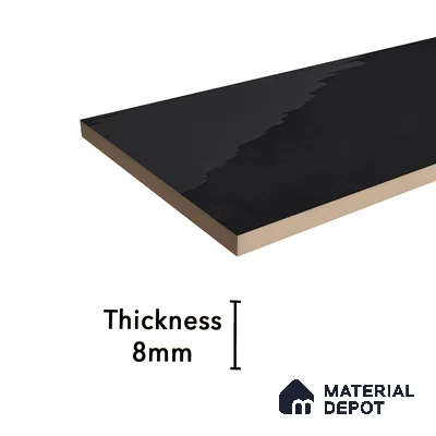 Subway Wall Tile TL 06427 K Eterna Ash 12 x 4 inch Ceramic Glossy Finish - 8 mm  | Suitable for Accent / Feature Walls, Bathroom, Kitchen Wall & Backsplashes