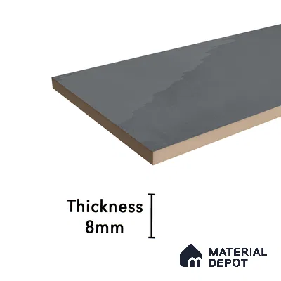 Subway Wall Tile TL 06427 M Eterna Silver Mist 12 x 4 inch Ceramic Glossy Finish - 8 mm  | Suitable for Accent / Feature Walls, Bathroom, Kitchen Wall & Backsplashes