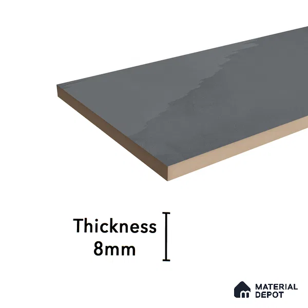 Subway Wall Tile TL 06427 M Eterna Silver Mist 12 x 4 inch Ceramic Glossy Finish - 8 mm  | Suitable for Accent / Feature Walls, Bathroom, Kitchen Wall & Backsplashes