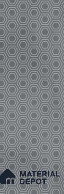 Subway Wall Tile TL 06427 N Eterna Silver Mist Blend 12 x 4 inch Ceramic Glossy Finish - 8 mm | 24 Random Design | Suitable for Accent / Feature Walls, Bathroom, Kitchen Wall & Backsplashes (Sample)