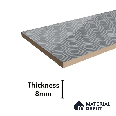 Subway Wall Tile TL 06427 N Eterna Silver Mist Blend 12 x 4 inch Ceramic Glossy Finish - 8 mm | 24 Random Design | Suitable for Accent / Feature Walls, Bathroom, Kitchen Wall & Backsplashes (Sample)