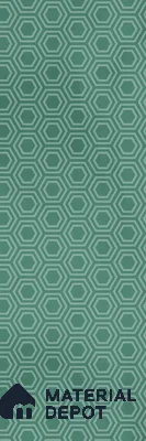 Subway Wall Tile TL 06427 P Eterna Emerald Green 12 x 4 inch Ceramic Glossy Finish - 8 mm | 24 Random Design | Suitable for Accent / Feature Walls, Bathroom, Kitchen Wall & Backsplashes