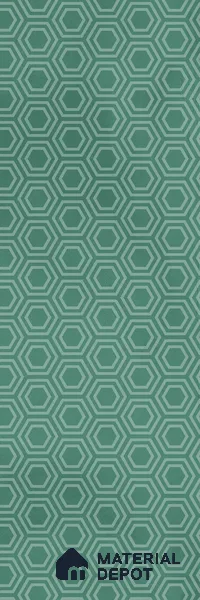Subway Wall Tile TL 06427 P Eterna Emerald Green 12 x 4 inch Ceramic Glossy Finish - 8 mm | 24 Random Design | Suitable for Accent / Feature Walls, Bathroom, Kitchen Wall & Backsplashes