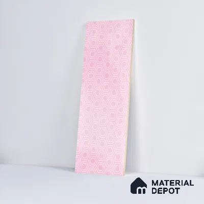 Subway Wall Tile TL 06427 R Eterna Blossom Pink 12 x 4 inch Ceramic Glossy Finish - 8 mm | 24 Random Design | Suitable for Accent / Feature Walls, Bathroom, Kitchen Wall & Backsplashes (Sample)