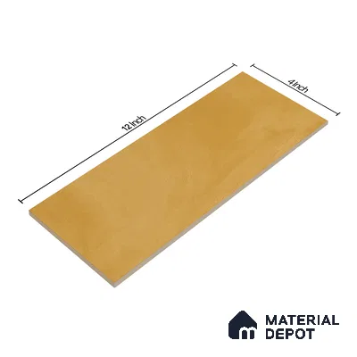 Subway Wall Tile TL 06427 S Eterna Sunburst 12 x 4 inch Ceramic Glossy Finish - 8 mm  | Suitable for Accent / Feature Walls, Bathroom, Kitchen Wall & Backsplashes (Sample)