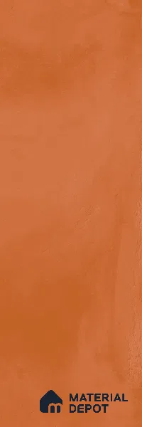 Subway Wall Tile TL 06427 U Eterna Tangerine 12 x 4 inch Ceramic Glossy Finish - 8 mm  | Suitable for Accent / Feature Walls, Bathroom, Kitchen Wall & Backsplashes (Sample)