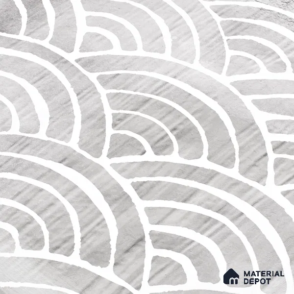 Subway Wall Tile TL 06428 AC Nordica Arctic Breeze 8 x 8 inch Ceramic Glossy Finish - 8 mm  | Suitable for Accent / Feature Walls, Bathroom, Kitchen Wall & Backsplashes (Sample)