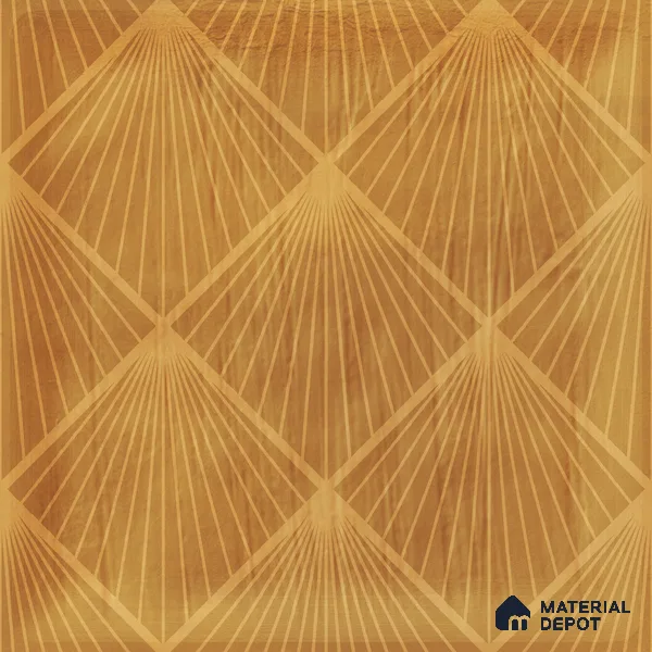 Subway Wall Tile TL 06428 AG Nordica Citrine Glow 8 x 8 inch Ceramic Glossy Finish - 8 mm  | Suitable for Accent / Feature Walls, Bathroom, Kitchen Wall & Backsplashes (Sample)
