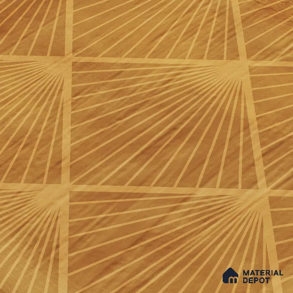 Subway Wall Tile TL 06428 AG Nordica Citrine Glow 8 x 8 inch Ceramic Glossy Finish - 8 mm  | Suitable for Accent / Feature Walls, Bathroom, Kitchen Wall & Backsplashes (Sample)