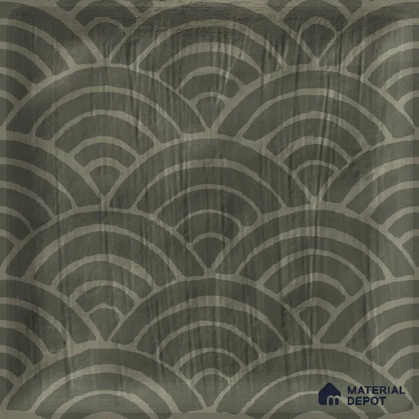 Subway Wall Tile TL 06428 N Nordica Foggy Grove 8 x 8 inch Ceramic Glossy Finish - 8 mm  | Suitable for Accent / Feature Walls, Bathroom, Kitchen Wall & Backsplashes (Sample)