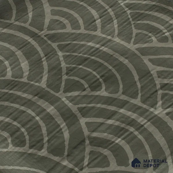 Subway Wall Tile TL 06428 N Nordica Foggy Grove 8 x 8 inch Ceramic Glossy Finish - 8 mm  | Suitable for Accent / Feature Walls, Bathroom, Kitchen Wall & Backsplashes (Sample)