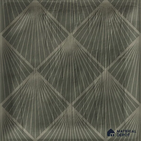 Subway Wall Tile TL 06428 O Nordica Emerald Gleam 8 x 8 inch Ceramic Glossy Finish - 8 mm  | Suitable for Accent / Feature Walls, Bathroom, Kitchen Wall & Backsplashes (Sample)