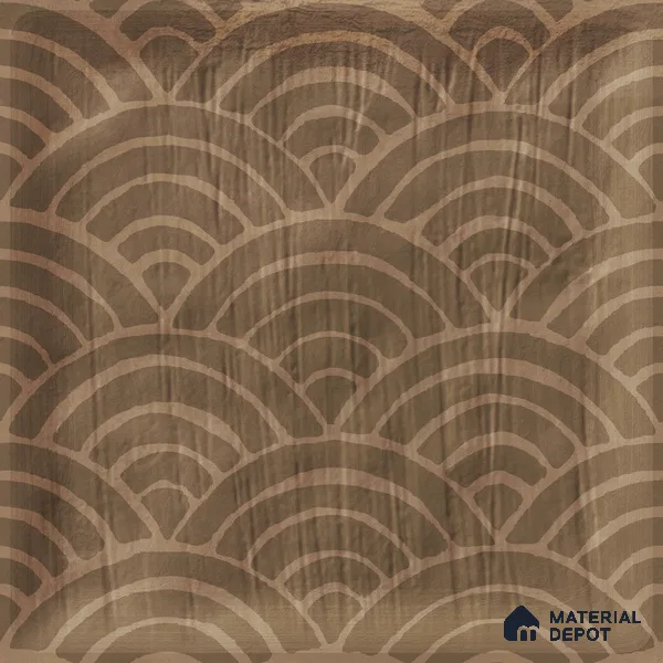 Subway Wall Tile TL 06428 T Nordica Sahara Drift 8 x 8 inch Ceramic Glossy Finish - 8 mm  | Suitable for Accent / Feature Walls, Bathroom, Kitchen Wall & Backsplashes (Sample)