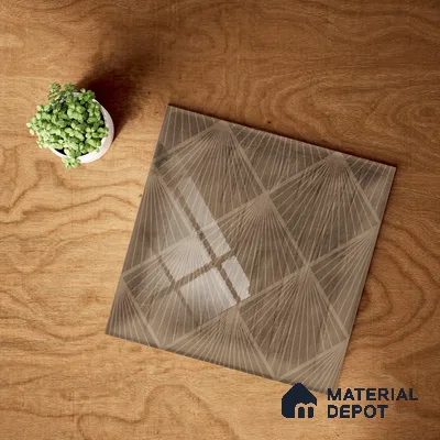 Subway Wall Tile TL 06428 U Nordica Golden Mirage 8 x 8 inch Ceramic Glossy Finish - 8 mm  | Suitable for Accent / Feature Walls, Bathroom, Kitchen Wall & Backsplashes (Sample)