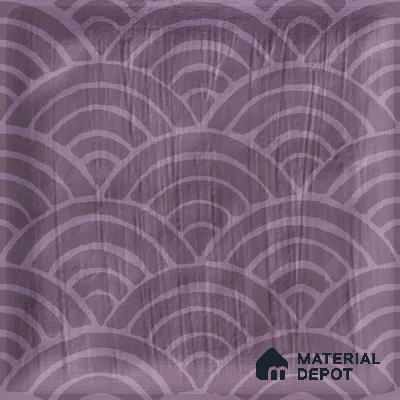 Subway Wall Tile TL 06428 W Nordica Lavender Fog 8 x 8 inch Ceramic Glossy Finish - 8 mm  | Suitable for Accent / Feature Walls, Bathroom, Kitchen Wall & Backsplashes (Sample)
