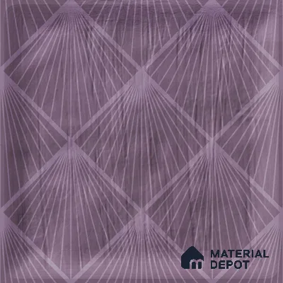 Subway Wall Tile TL 06428 X Nordica Amethyst Glint 8 x 8 inch Ceramic Glossy Finish - 8 mm  | Suitable for Accent / Feature Walls, Bathroom, Kitchen Wall & Backsplashes (Sample)