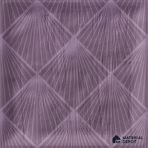 Subway Wall Tile TL 06428 X Nordica Amethyst Glint 8 x 8 inch Ceramic Glossy Finish - 8 mm  | Suitable for Accent / Feature Walls, Bathroom, Kitchen Wall & Backsplashes (Sample)