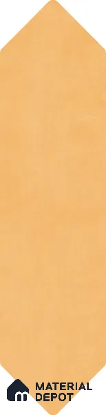 Subway Wall Tile TL 06430 E Lineage Picket Amber Plain 12 x 3 inch Ceramic Glossy Finish - 10 mm  | Suitable for Accent / Feature Walls, Bathroom, Kitchen Wall & Backsplashes (Sample)