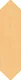A close-up of a Subway Wall Tile TL 06430 F Lineage Picket Amber Highlighter 12 x 3 inch Ceramic Glossy Finish - 10 mm  | Suitable for Accent / Feature Walls, Bathroom, Kitchen Wall & Backsplashes with a Glossy finish available at Material Depot in Bangalore
