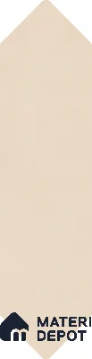 Subway Wall Tile TL 06430 G Lineage Picket Ivory Plain 12 x 3 inch Ceramic Glossy Finish - 10 mm  | Suitable for Accent / Feature Walls, Bathroom, Kitchen Wall & Backsplashes (Sample)
